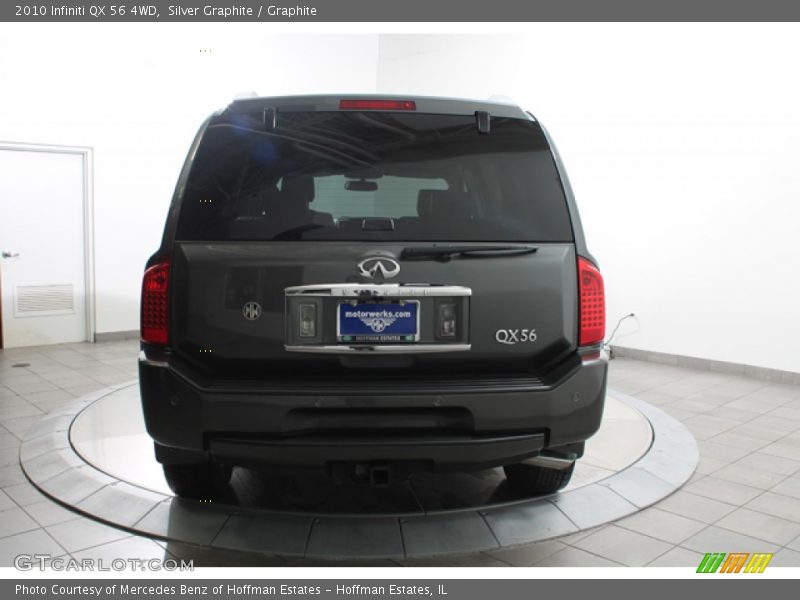 Silver Graphite / Graphite 2010 Infiniti QX 56 4WD