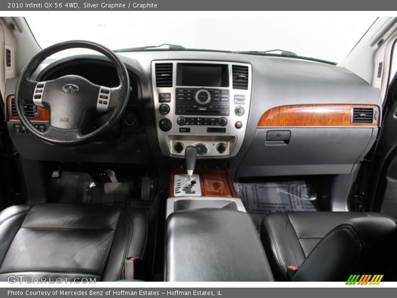 Silver Graphite / Graphite 2010 Infiniti QX 56 4WD
