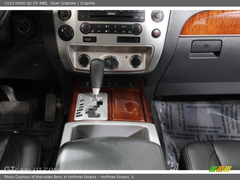 Silver Graphite / Graphite 2010 Infiniti QX 56 4WD