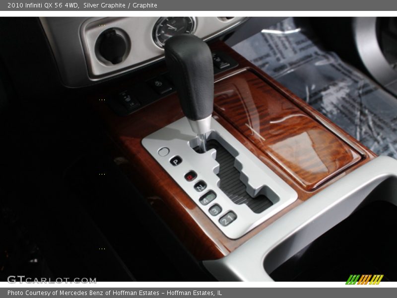 Silver Graphite / Graphite 2010 Infiniti QX 56 4WD
