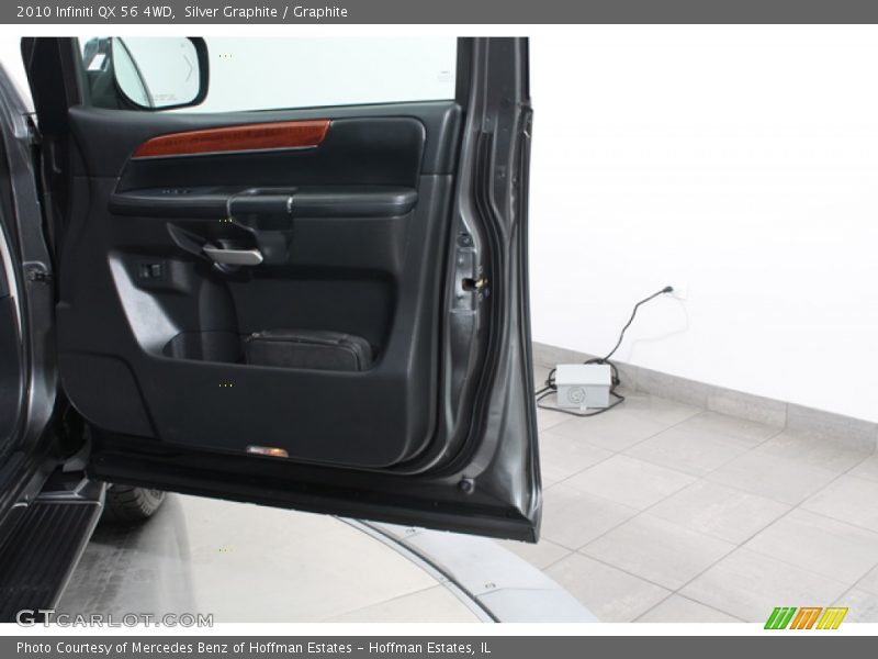 Silver Graphite / Graphite 2010 Infiniti QX 56 4WD
