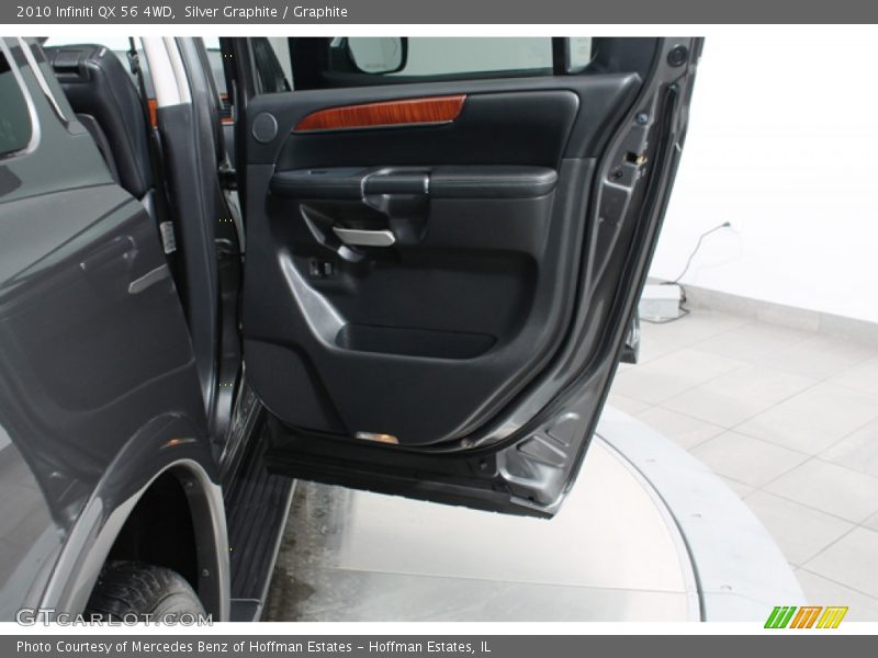 Silver Graphite / Graphite 2010 Infiniti QX 56 4WD