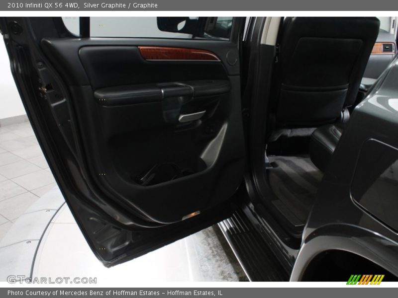 Silver Graphite / Graphite 2010 Infiniti QX 56 4WD
