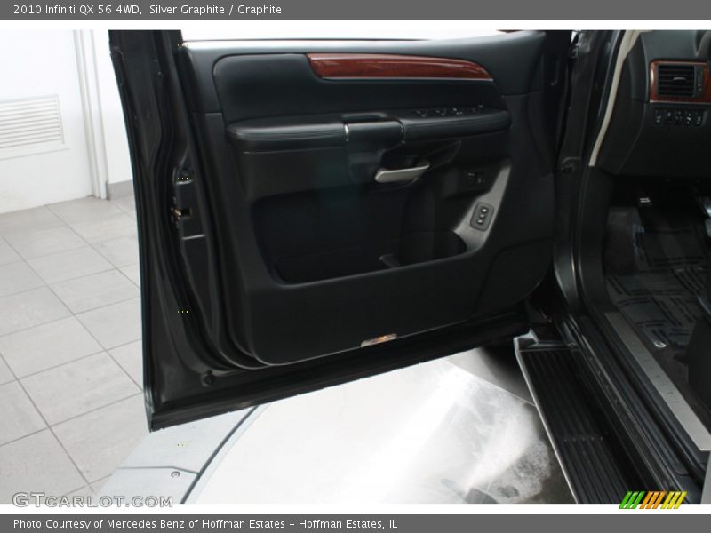 Silver Graphite / Graphite 2010 Infiniti QX 56 4WD