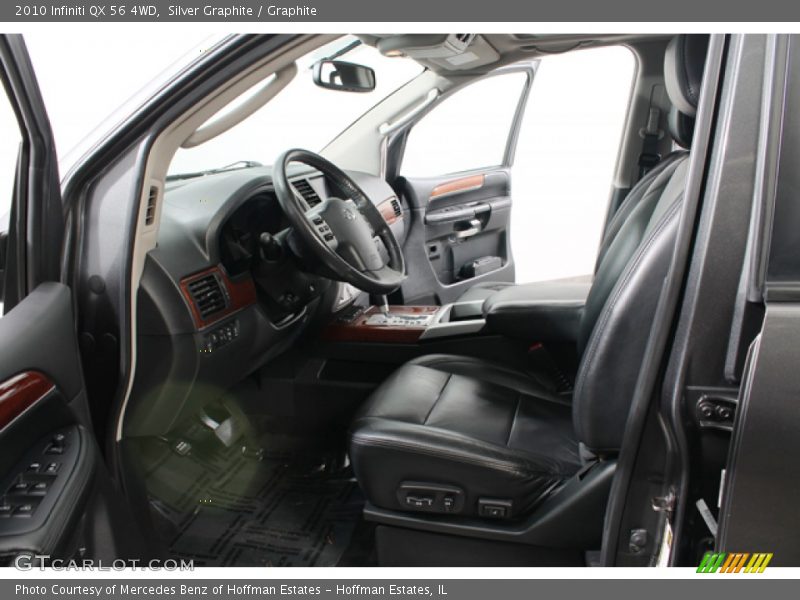 Silver Graphite / Graphite 2010 Infiniti QX 56 4WD