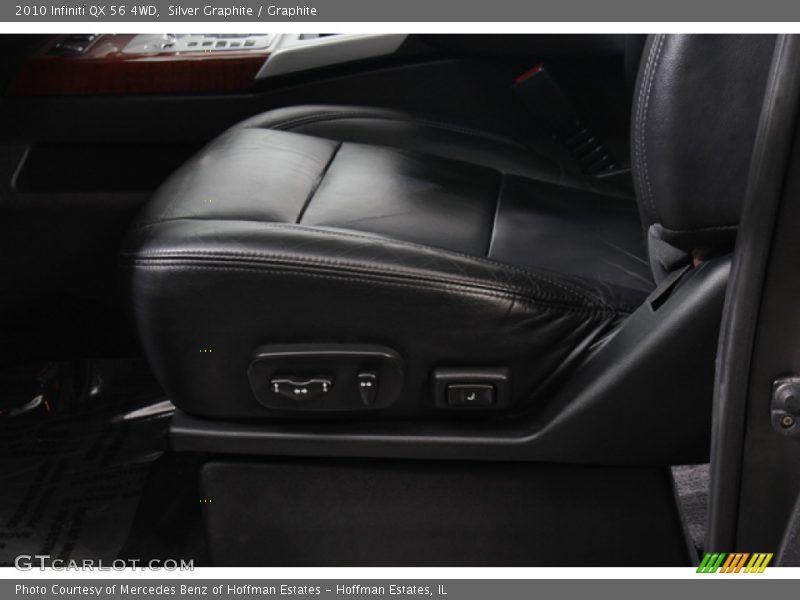 Silver Graphite / Graphite 2010 Infiniti QX 56 4WD