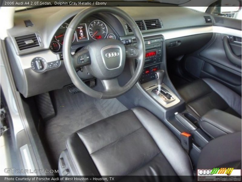 Dolphin Gray Metallic / Ebony 2006 Audi A4 2.0T Sedan