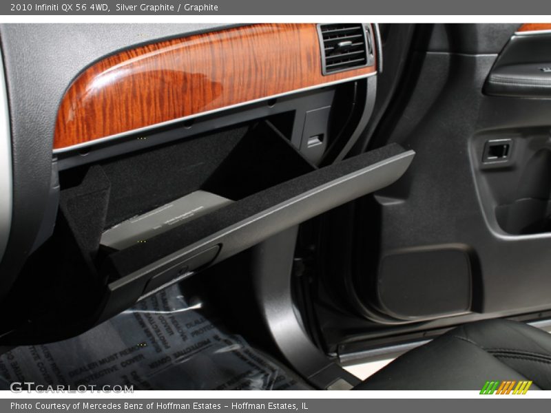 Silver Graphite / Graphite 2010 Infiniti QX 56 4WD
