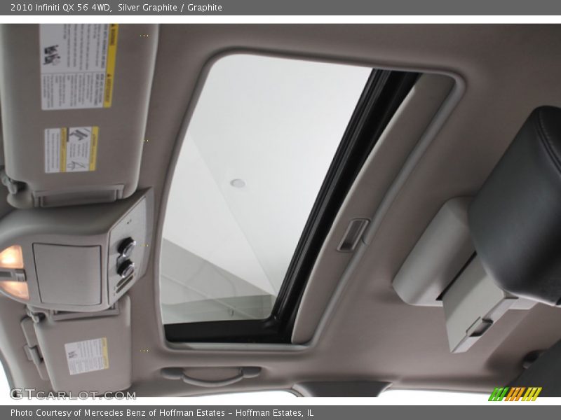 Silver Graphite / Graphite 2010 Infiniti QX 56 4WD
