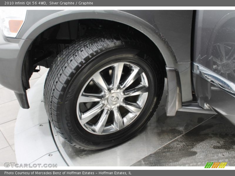 Silver Graphite / Graphite 2010 Infiniti QX 56 4WD