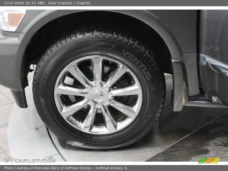 Silver Graphite / Graphite 2010 Infiniti QX 56 4WD