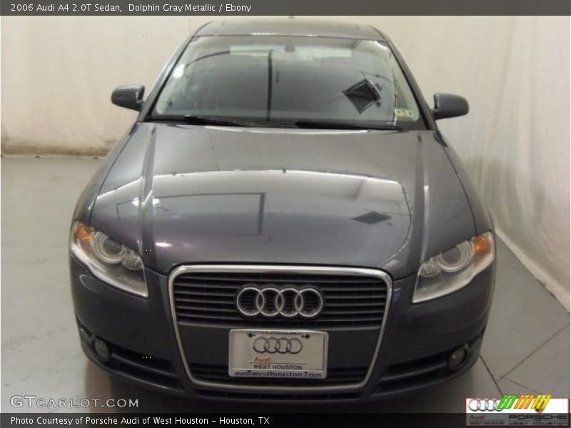 Dolphin Gray Metallic / Ebony 2006 Audi A4 2.0T Sedan