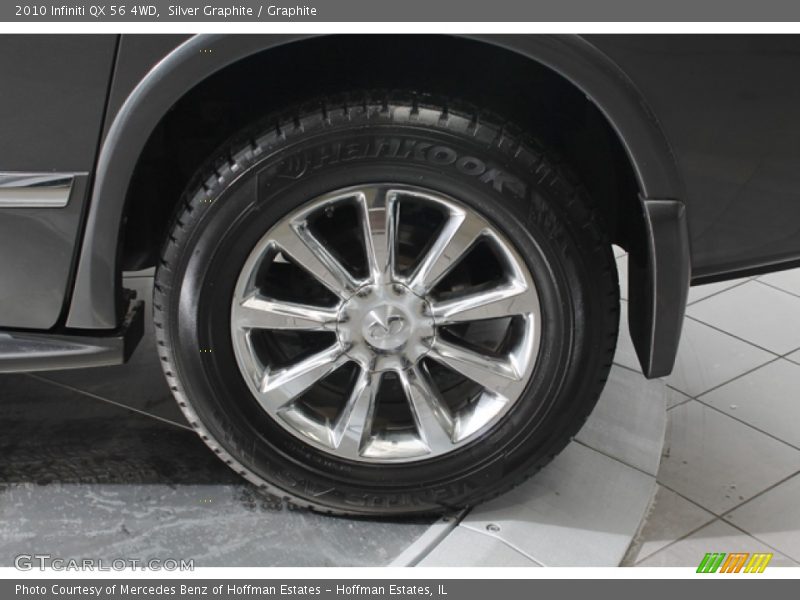 Silver Graphite / Graphite 2010 Infiniti QX 56 4WD