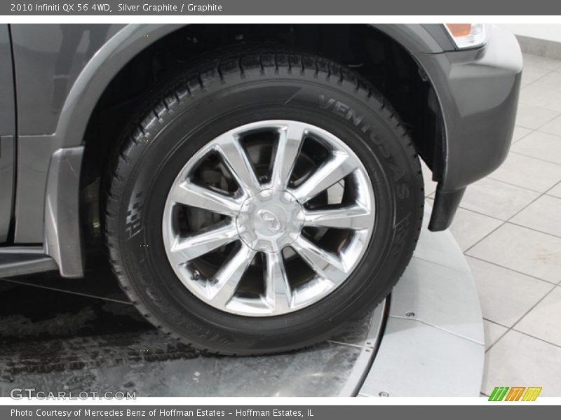 Silver Graphite / Graphite 2010 Infiniti QX 56 4WD