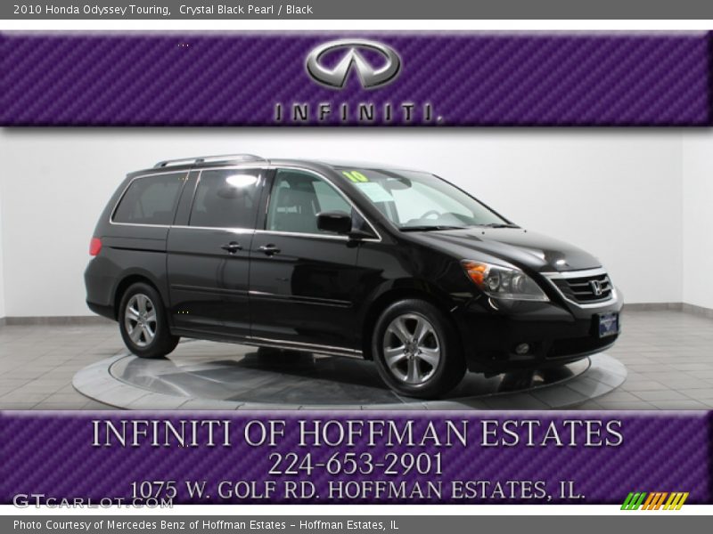 Crystal Black Pearl / Black 2010 Honda Odyssey Touring