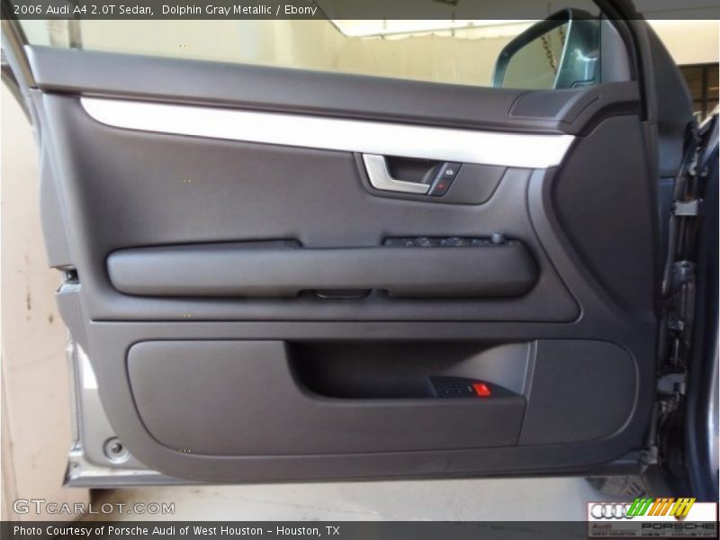 Dolphin Gray Metallic / Ebony 2006 Audi A4 2.0T Sedan