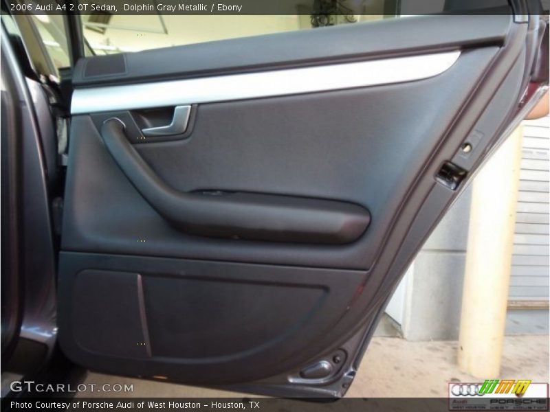 Dolphin Gray Metallic / Ebony 2006 Audi A4 2.0T Sedan