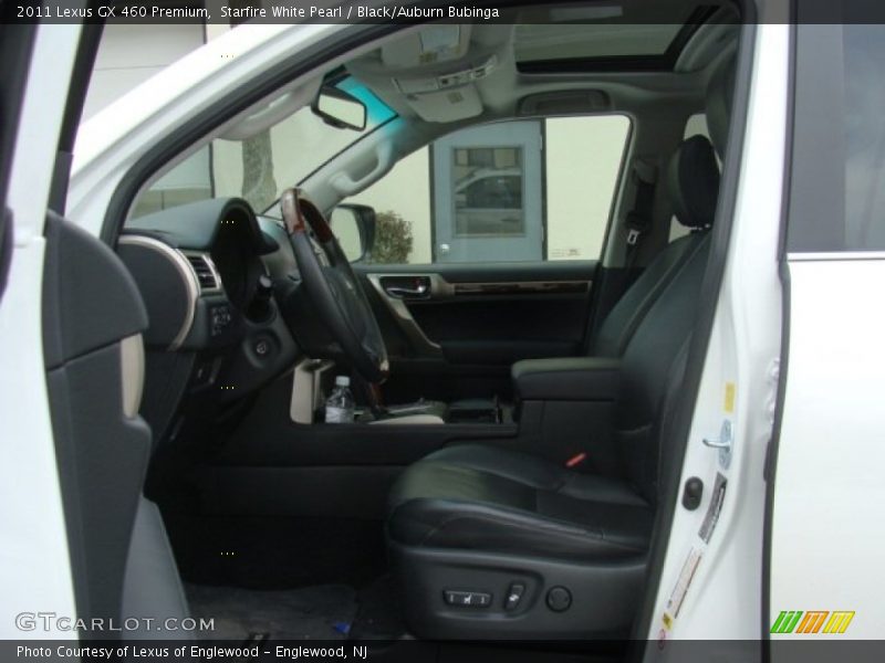 Starfire White Pearl / Black/Auburn Bubinga 2011 Lexus GX 460 Premium