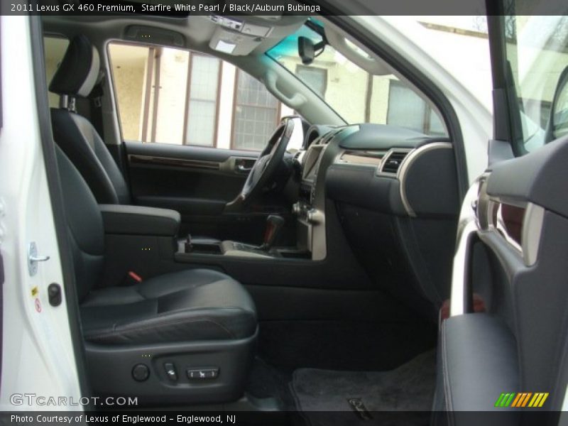 Starfire White Pearl / Black/Auburn Bubinga 2011 Lexus GX 460 Premium