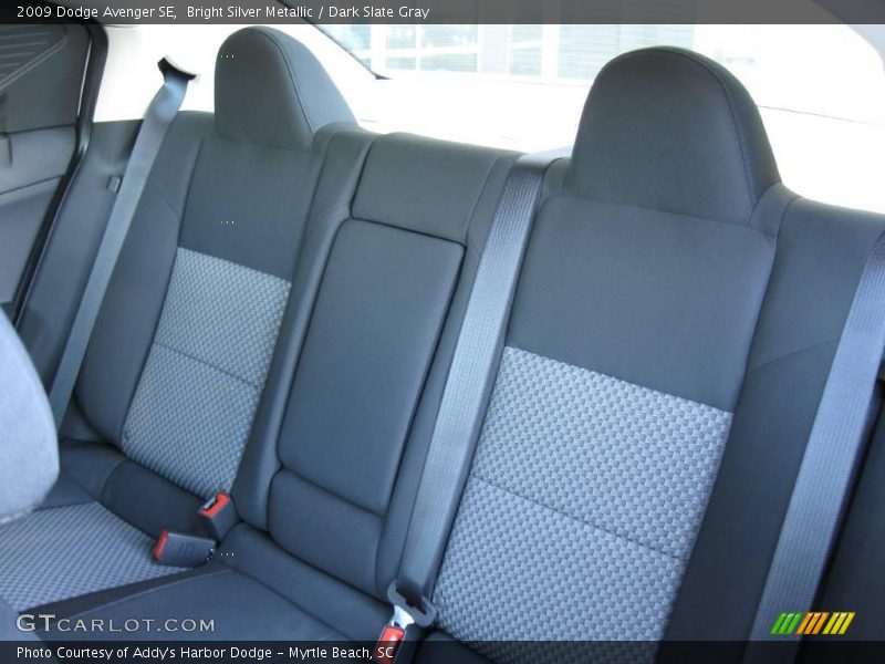 Bright Silver Metallic / Dark Slate Gray 2009 Dodge Avenger SE