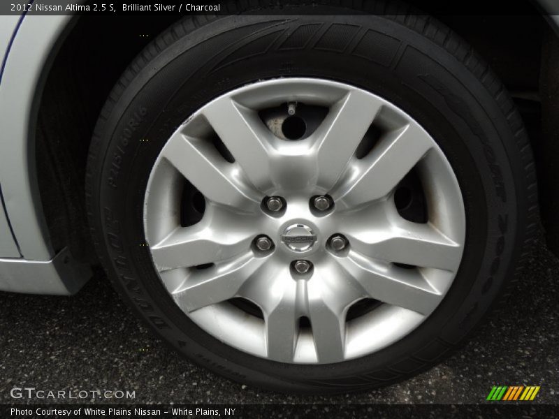 Brilliant Silver / Charcoal 2012 Nissan Altima 2.5 S