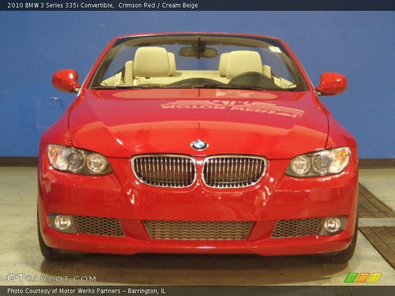 Crimson Red / Cream Beige 2010 BMW 3 Series 335i Convertible