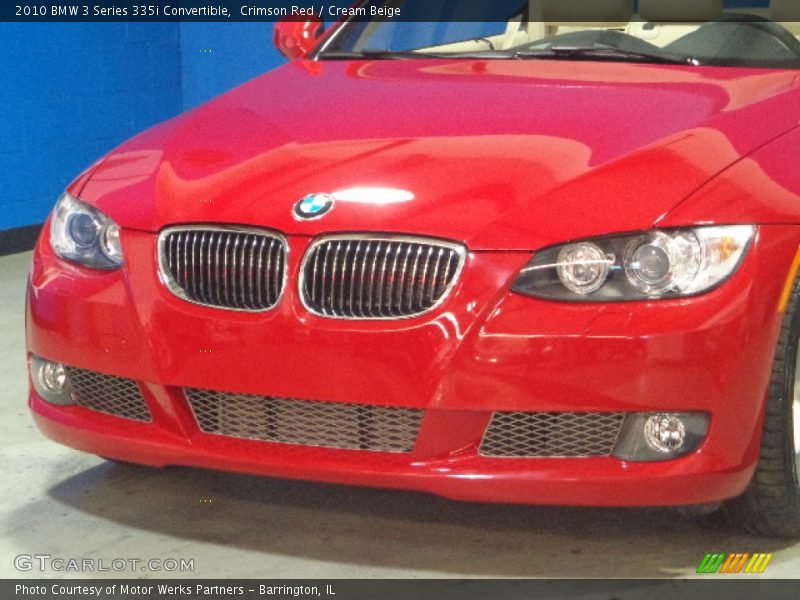 Crimson Red / Cream Beige 2010 BMW 3 Series 335i Convertible