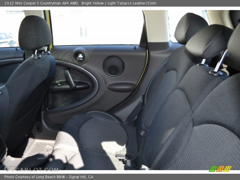 Bright Yellow / Light Tobacco Leather/Cloth 2012 Mini Cooper S Countryman All4 AWD