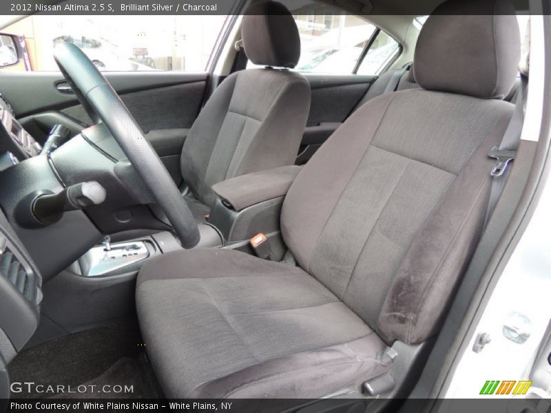 Brilliant Silver / Charcoal 2012 Nissan Altima 2.5 S