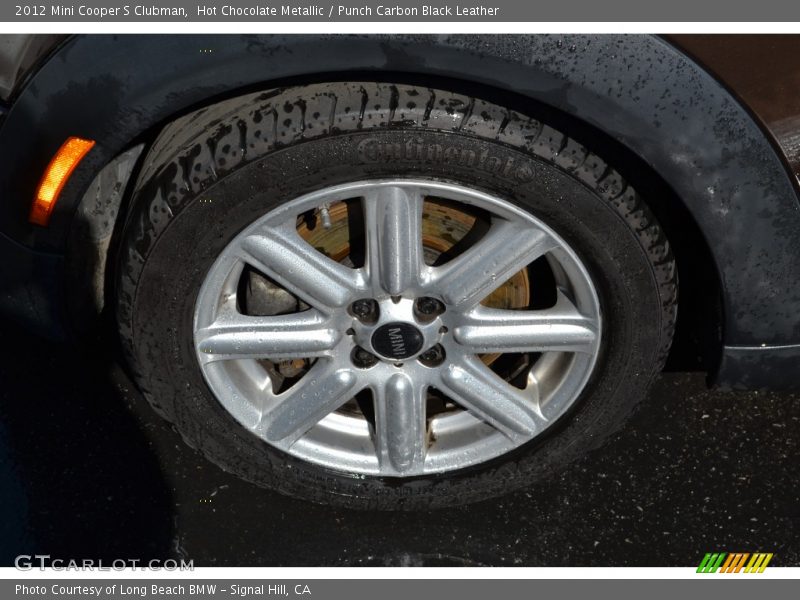 Hot Chocolate Metallic / Punch Carbon Black Leather 2012 Mini Cooper S Clubman