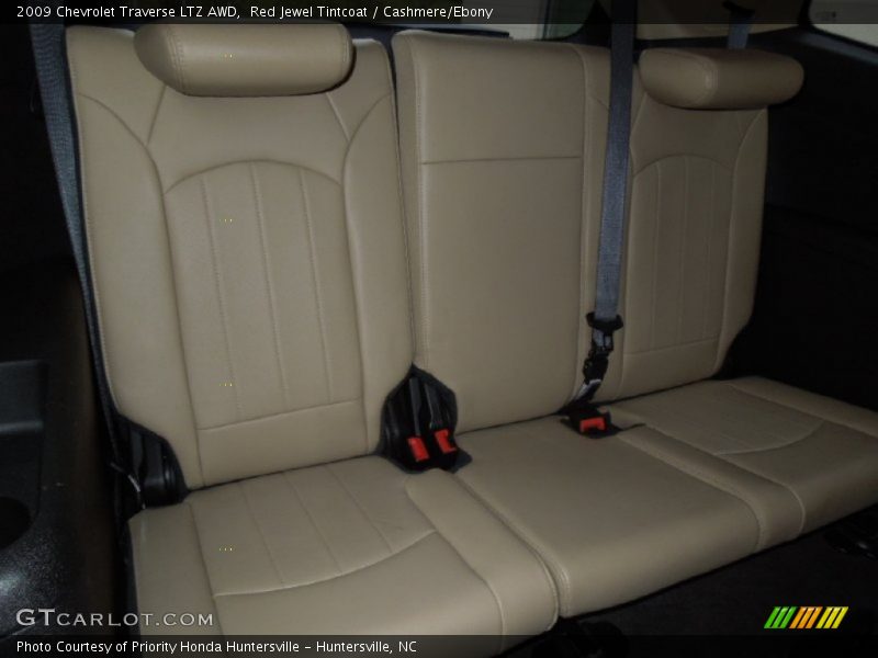 Red Jewel Tintcoat / Cashmere/Ebony 2009 Chevrolet Traverse LTZ AWD