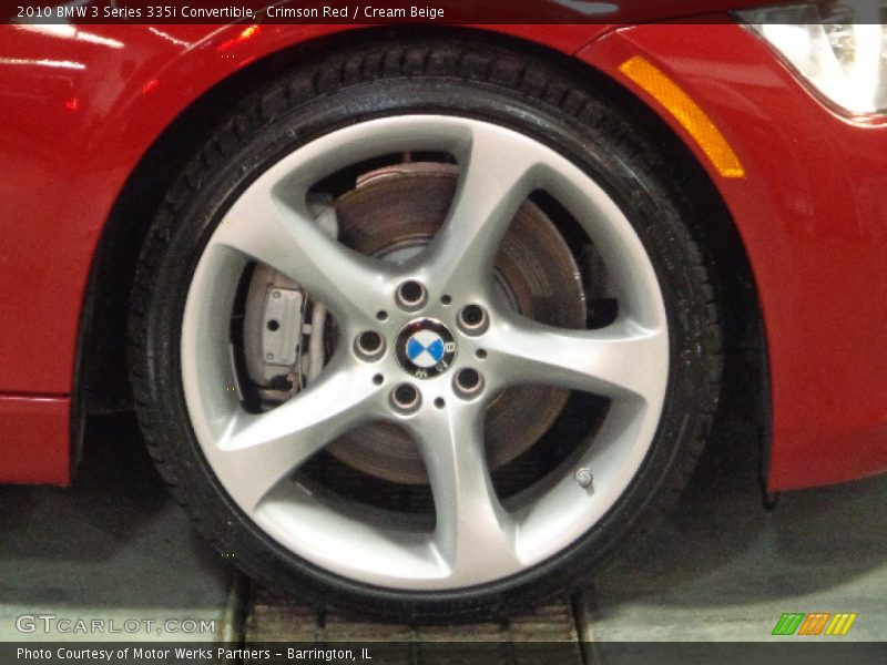 Crimson Red / Cream Beige 2010 BMW 3 Series 335i Convertible