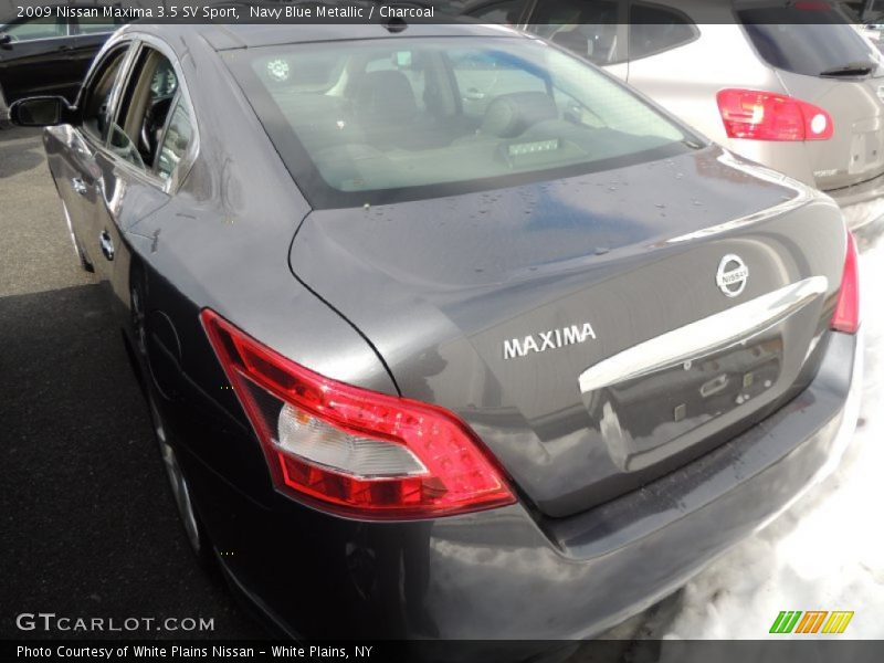 Navy Blue Metallic / Charcoal 2009 Nissan Maxima 3.5 SV Sport