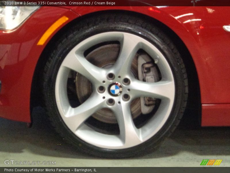 Crimson Red / Cream Beige 2010 BMW 3 Series 335i Convertible