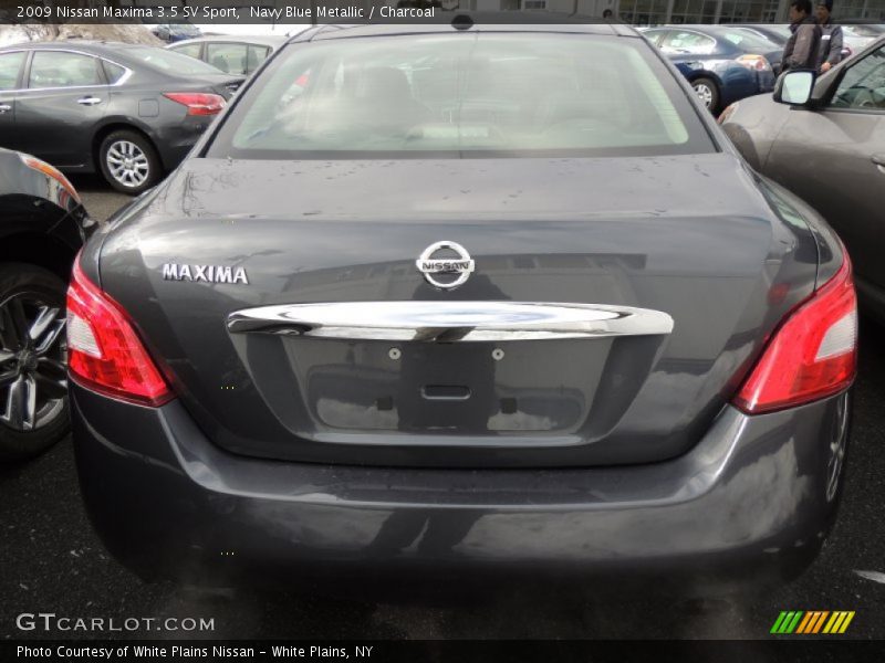 Navy Blue Metallic / Charcoal 2009 Nissan Maxima 3.5 SV Sport