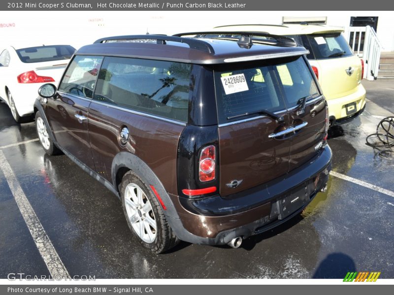 Hot Chocolate Metallic / Punch Carbon Black Leather 2012 Mini Cooper S Clubman