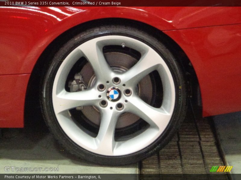 Crimson Red / Cream Beige 2010 BMW 3 Series 335i Convertible