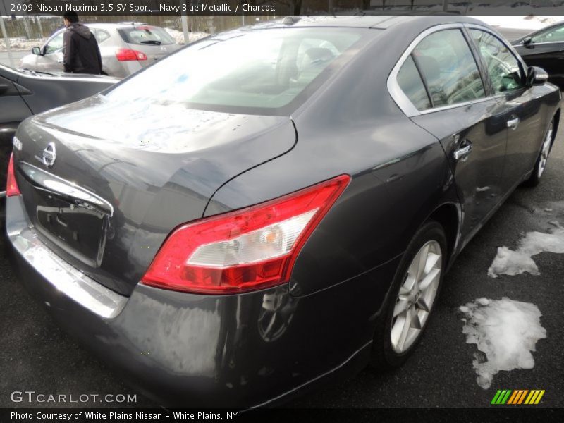 Navy Blue Metallic / Charcoal 2009 Nissan Maxima 3.5 SV Sport