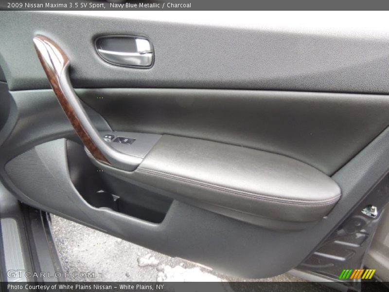 Navy Blue Metallic / Charcoal 2009 Nissan Maxima 3.5 SV Sport