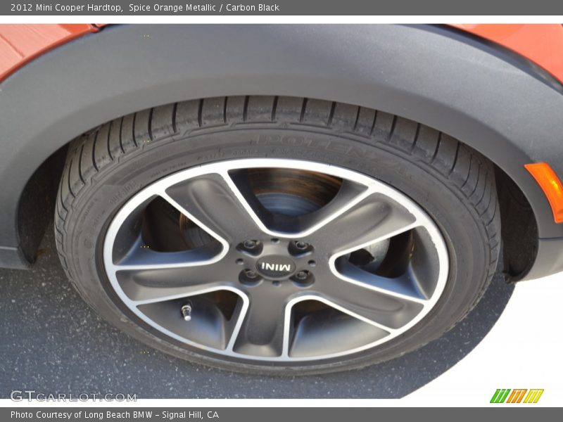 Spice Orange Metallic / Carbon Black 2012 Mini Cooper Hardtop
