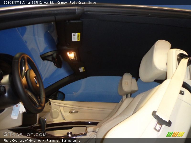 Crimson Red / Cream Beige 2010 BMW 3 Series 335i Convertible