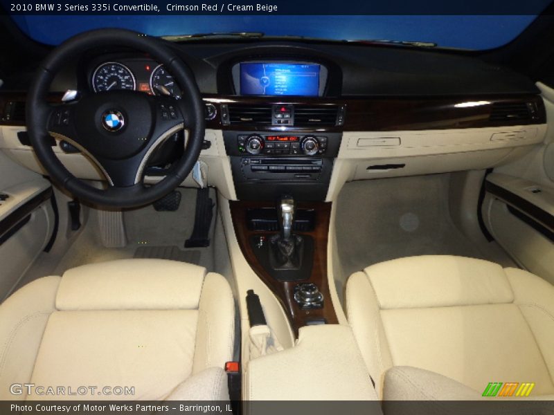 Crimson Red / Cream Beige 2010 BMW 3 Series 335i Convertible