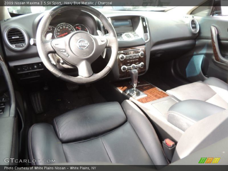 Navy Blue Metallic / Charcoal 2009 Nissan Maxima 3.5 SV Sport