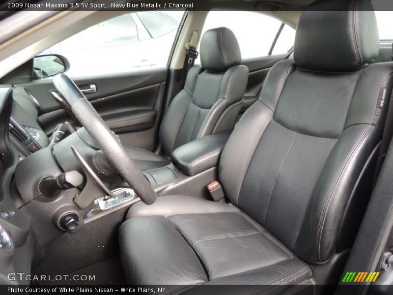 Navy Blue Metallic / Charcoal 2009 Nissan Maxima 3.5 SV Sport