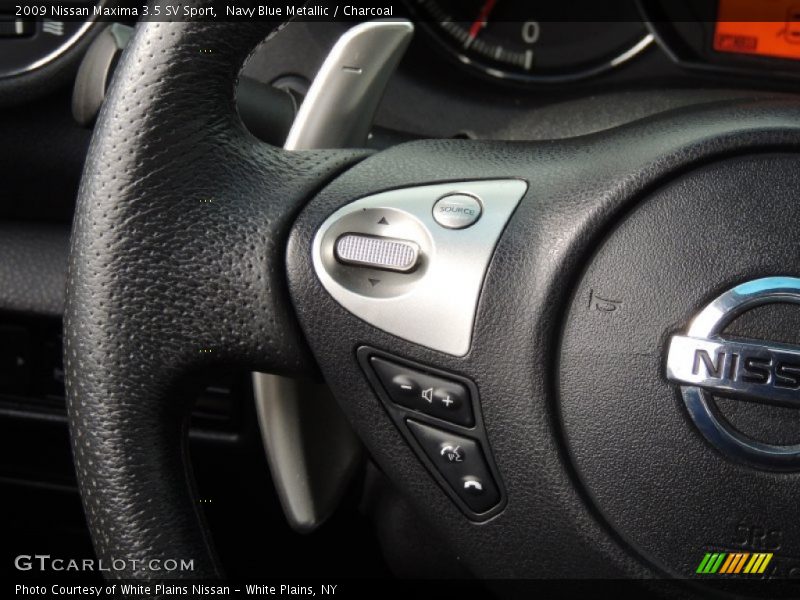 Navy Blue Metallic / Charcoal 2009 Nissan Maxima 3.5 SV Sport