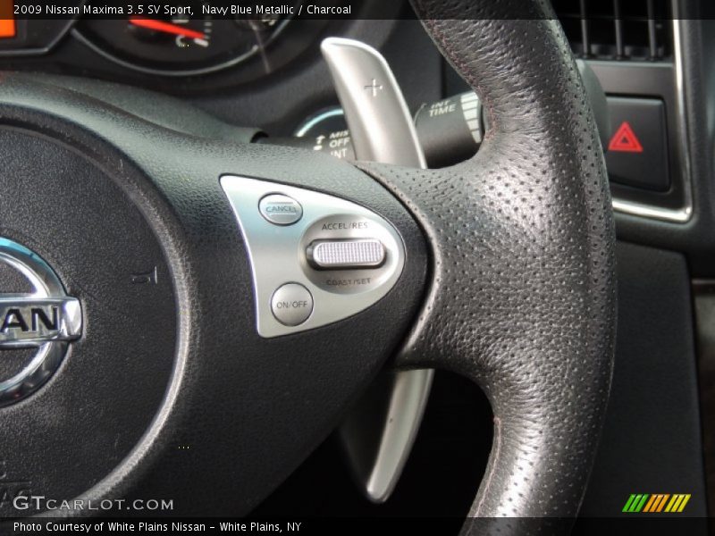 Navy Blue Metallic / Charcoal 2009 Nissan Maxima 3.5 SV Sport