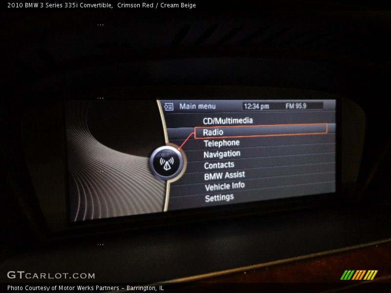Crimson Red / Cream Beige 2010 BMW 3 Series 335i Convertible