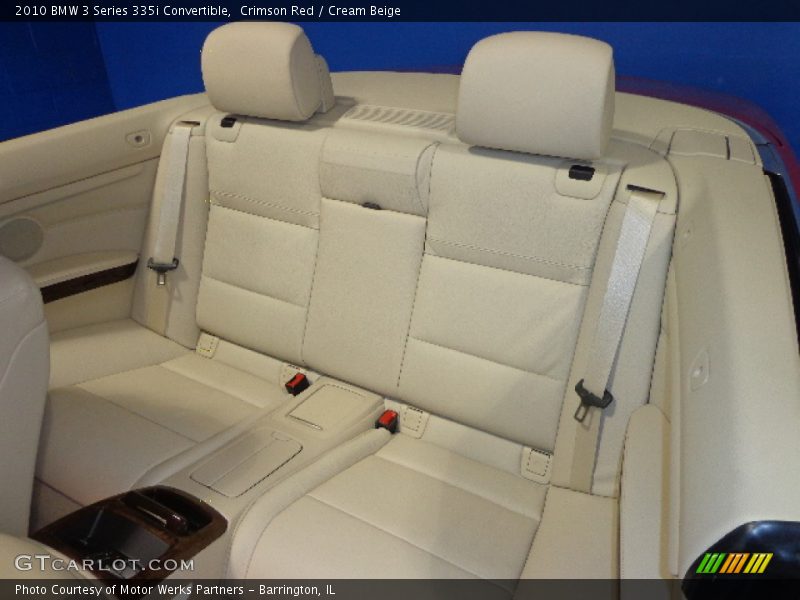 Crimson Red / Cream Beige 2010 BMW 3 Series 335i Convertible