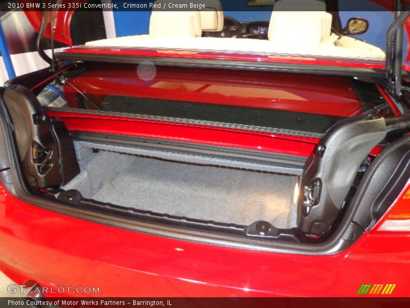 Crimson Red / Cream Beige 2010 BMW 3 Series 335i Convertible