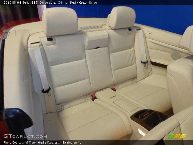 Crimson Red / Cream Beige 2010 BMW 3 Series 335i Convertible